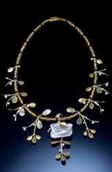 Ornamental Necklace By George Bentley - Fine Hand Engraver Ornamental Custom Designed Necklace