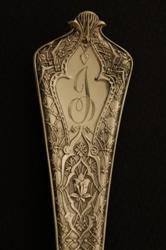 Hand Engraved Tiffany Persian Flatware Hand Engraved Tiffany Persian Flatware